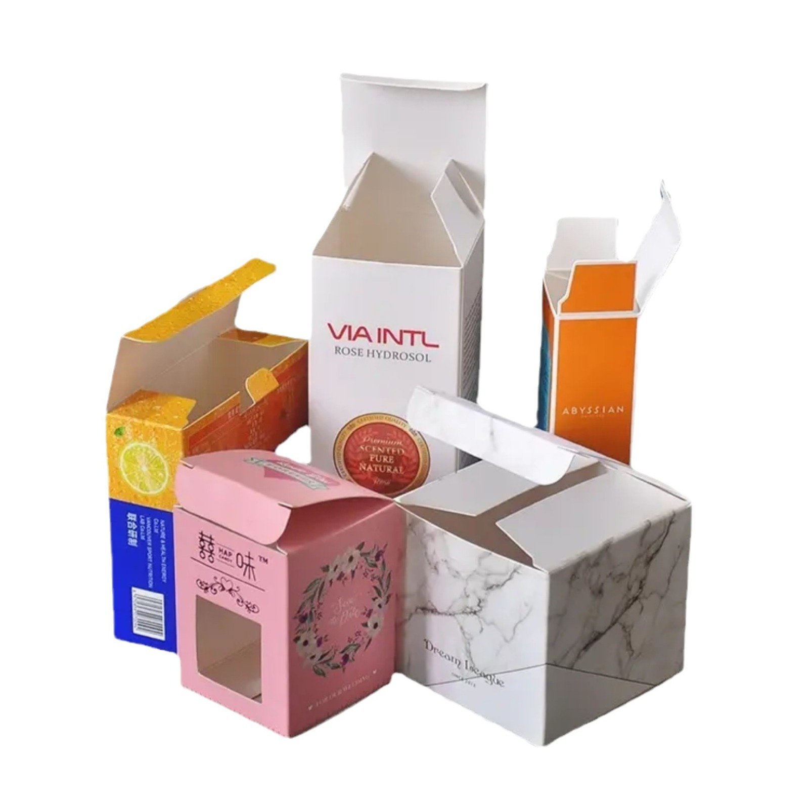 Wholesale Price High Quality Rigid Cardboard Customized Headphone Earphone Electronics Packaging Box