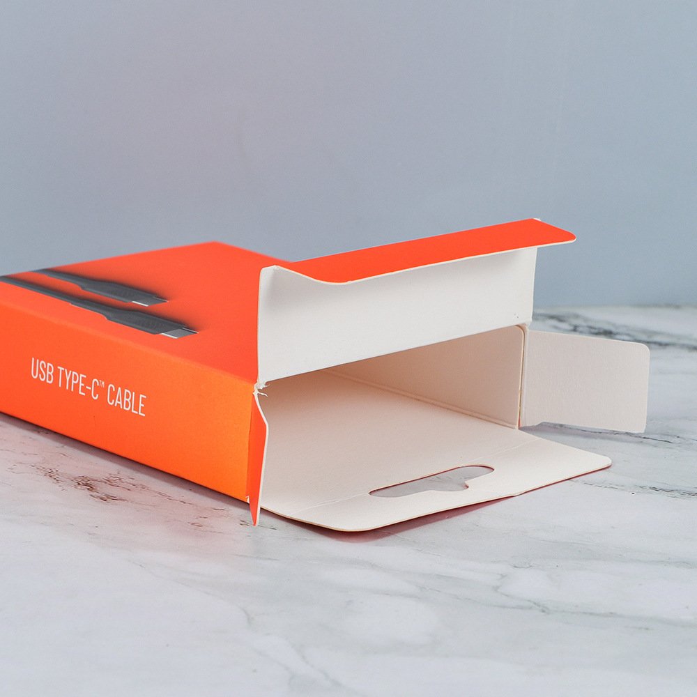 Wholesale Price High Quality Rigid Cardboard Customized Headphone Earphone Electronics Packaging Box