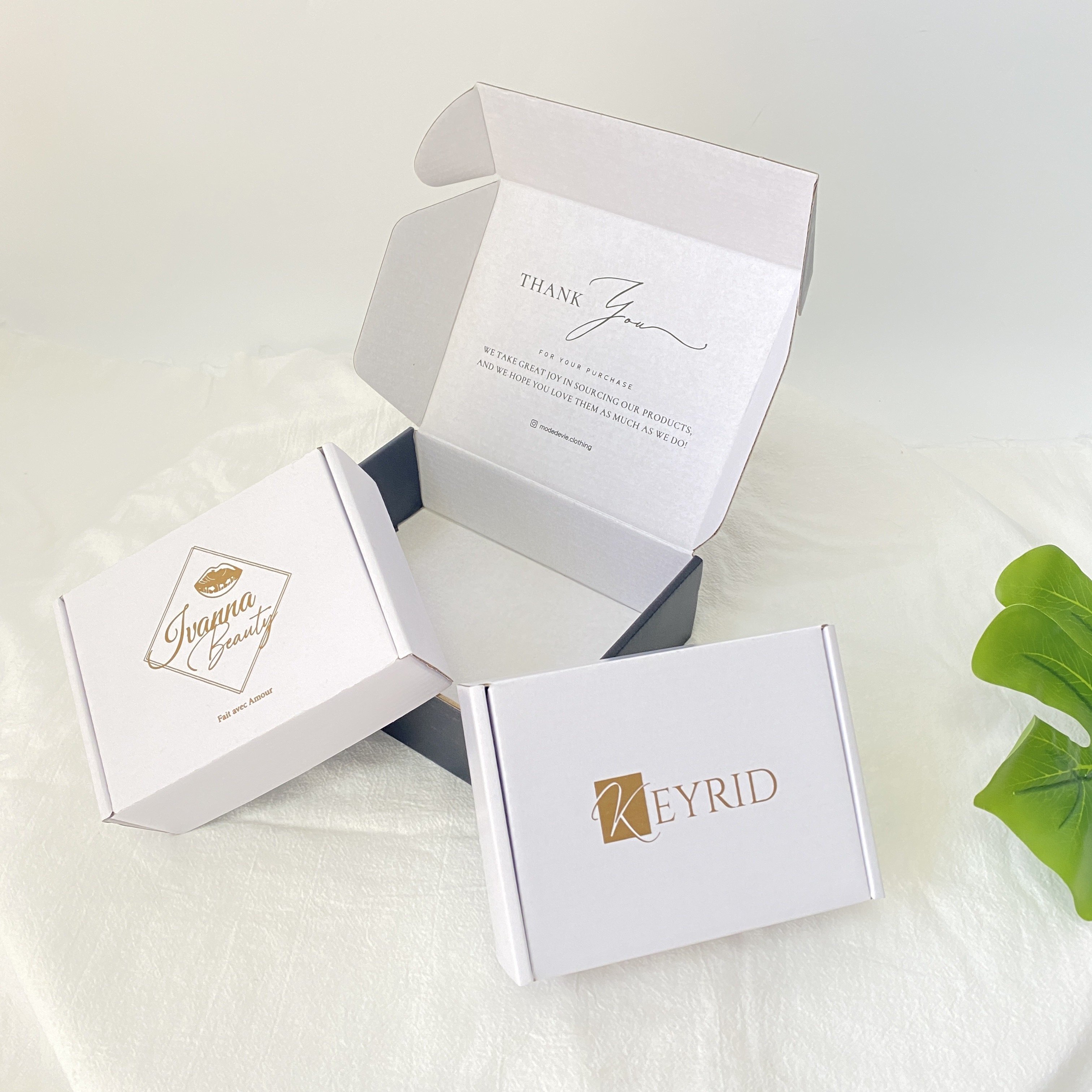 Factory Custom Printing Recycled Hot Pink Mail Printing Boxes Card Boxes Packaging Own Label Shipping Boxes