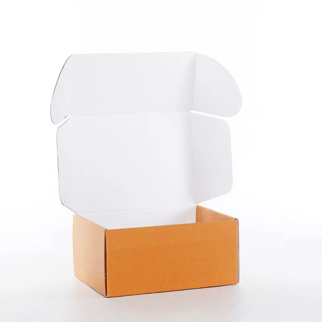 Cheap kraft paper corrugated clothing packaging paper box can be customized with logo packaging and transportation paper box