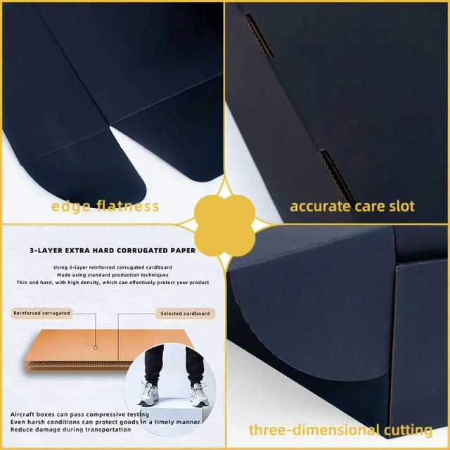 Cheap kraft paper corrugated clothing packaging paper box can be customized with logo packaging and transportation paper box