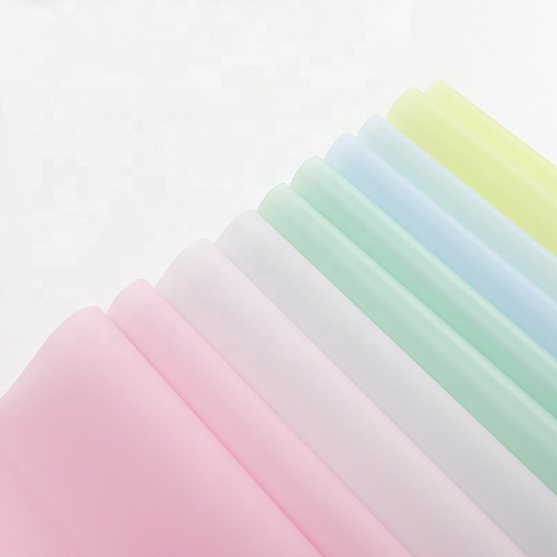Pliegos Papel Rouleau Emballage Flores Flower Packaging Waterproof Pastel Color Tissue Wrapping Paper for Flowers Branches
