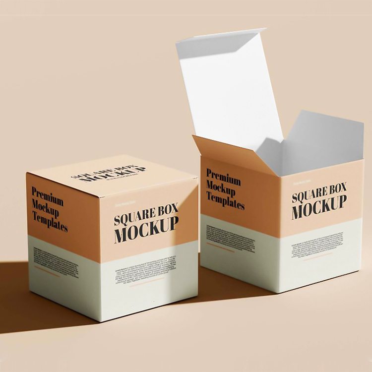 Custom Design Luxury Square Cardboard Chipboard carton Candle Gift Storage Paper Packaging Boxes