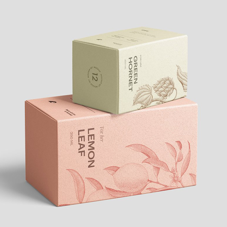 Custom Design Luxury Square Cardboard Chipboard carton Candle Gift Storage Paper Packaging Boxes