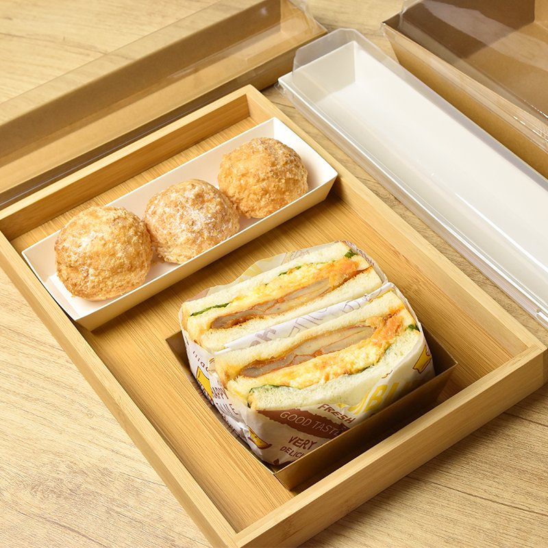 Factory Price box packaging kraft paper flat square kraft paper box Cake Packaging Paper Box