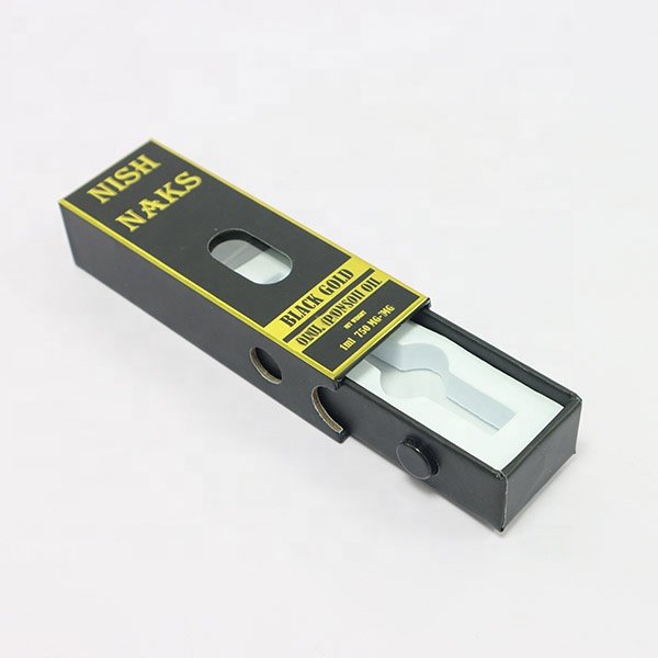 Child Resistant Gift Cartridge Packaging Paper Box Drawer Childproof Custom for Glass Syringe Packing Child Resist Box Cardboard