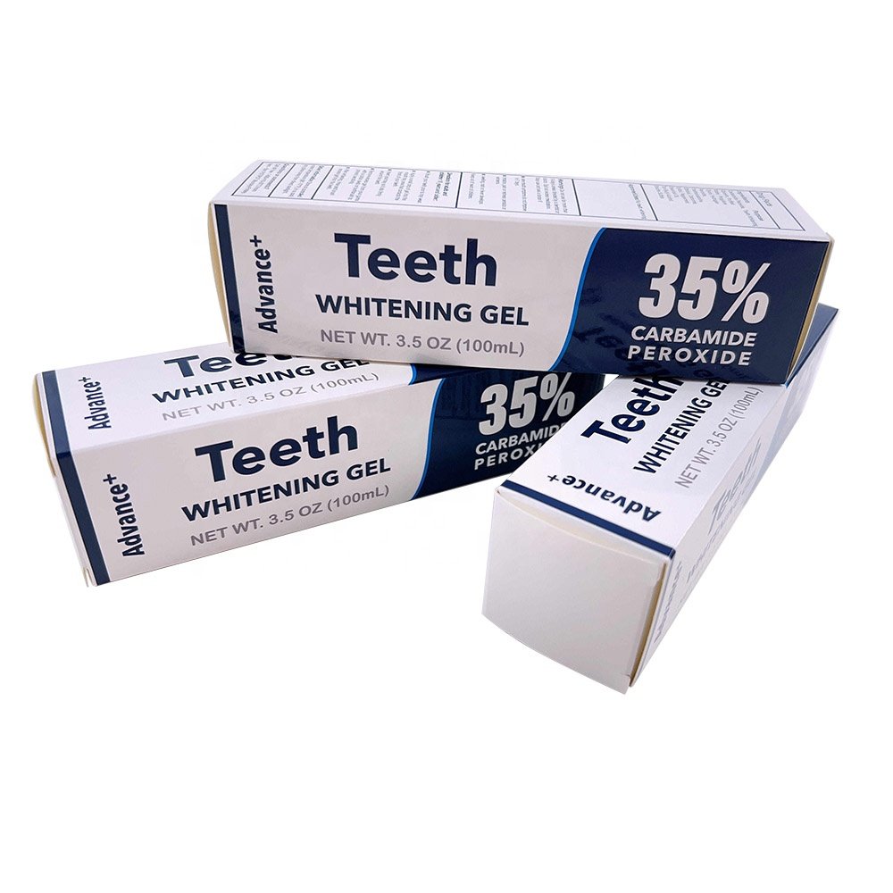 Factory Customized Pharmaceutical Medical Pharmaceutical Paper Custom Cardboard Packaging Box Teeth Whitening Gel Box With Logo