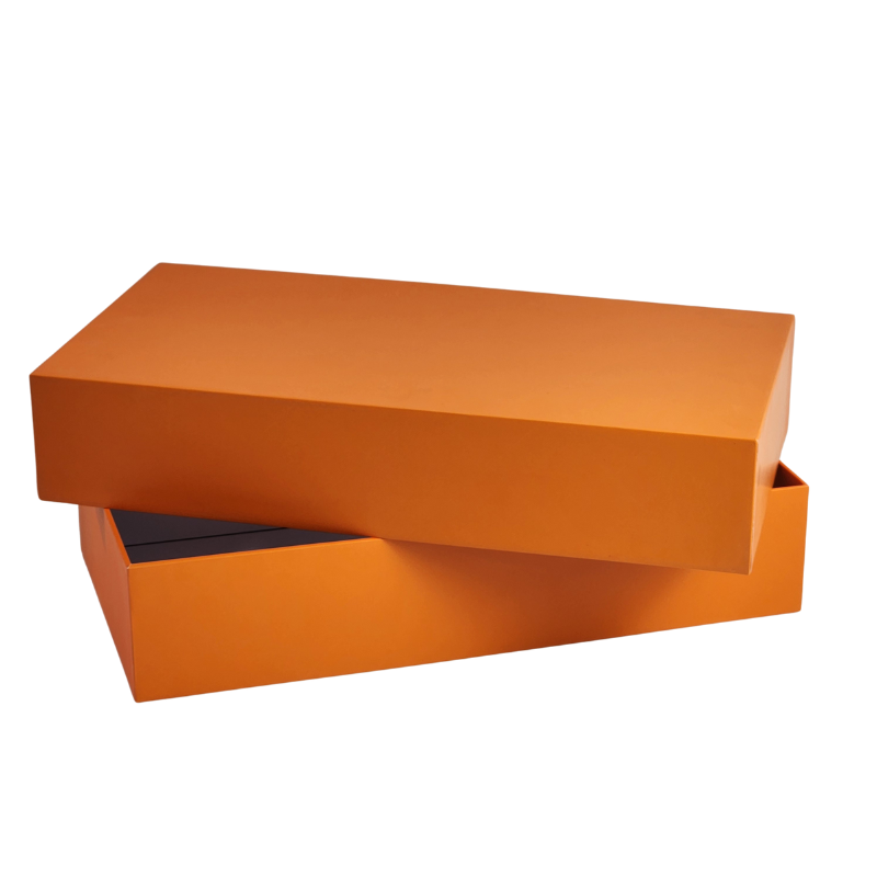 Support Custom Logo Print Paper Cardboard Lid and Base Gift Packaging Paper Box for Shoes