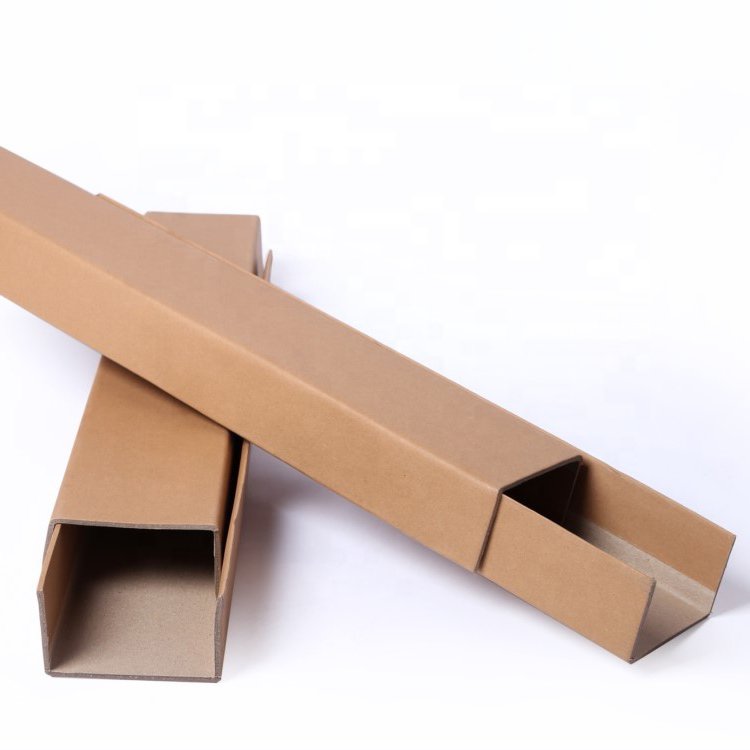 Wholesale Customized Kraft Paper U/L/V/Ring Angle Edge Corner Cardboard Edge Protector Guard Edgeboard for Packaging Protection