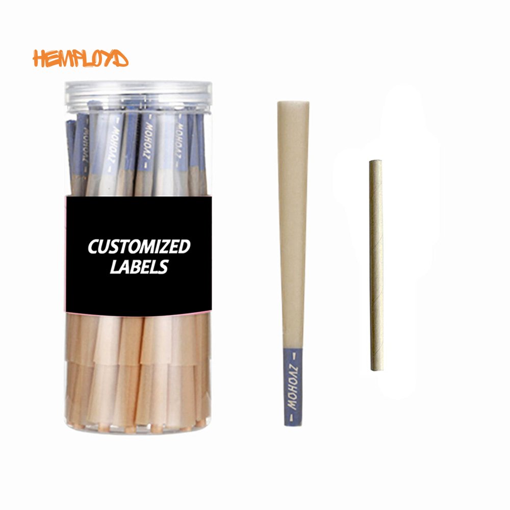New Style Hot Selling Rolling Paper Cones Wholesale Tear-Away Box Cones With Slow Burn Papers For Bulk Rolling Cones
