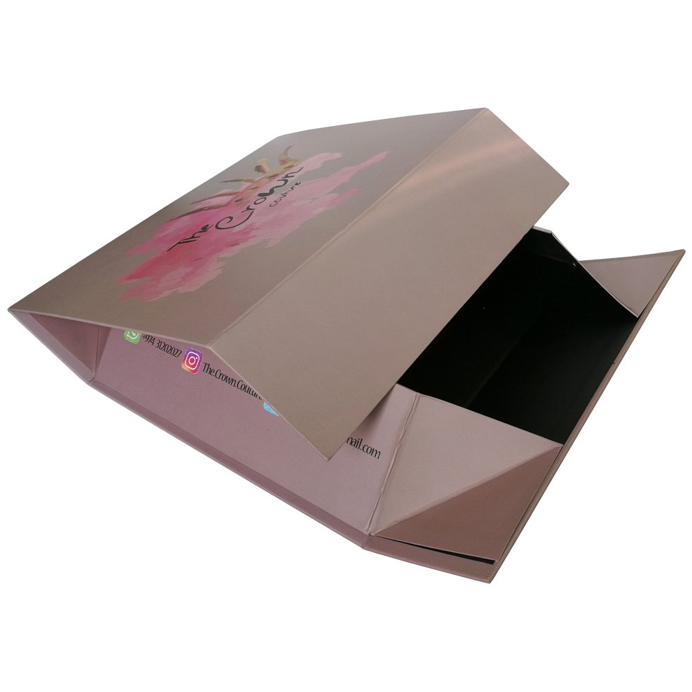 colorful printed origami gift box design