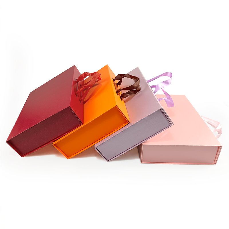 Factory Low MOQ Luxury Colorful Packaging Clothing Gift Folding Paper Big Paper Boxes