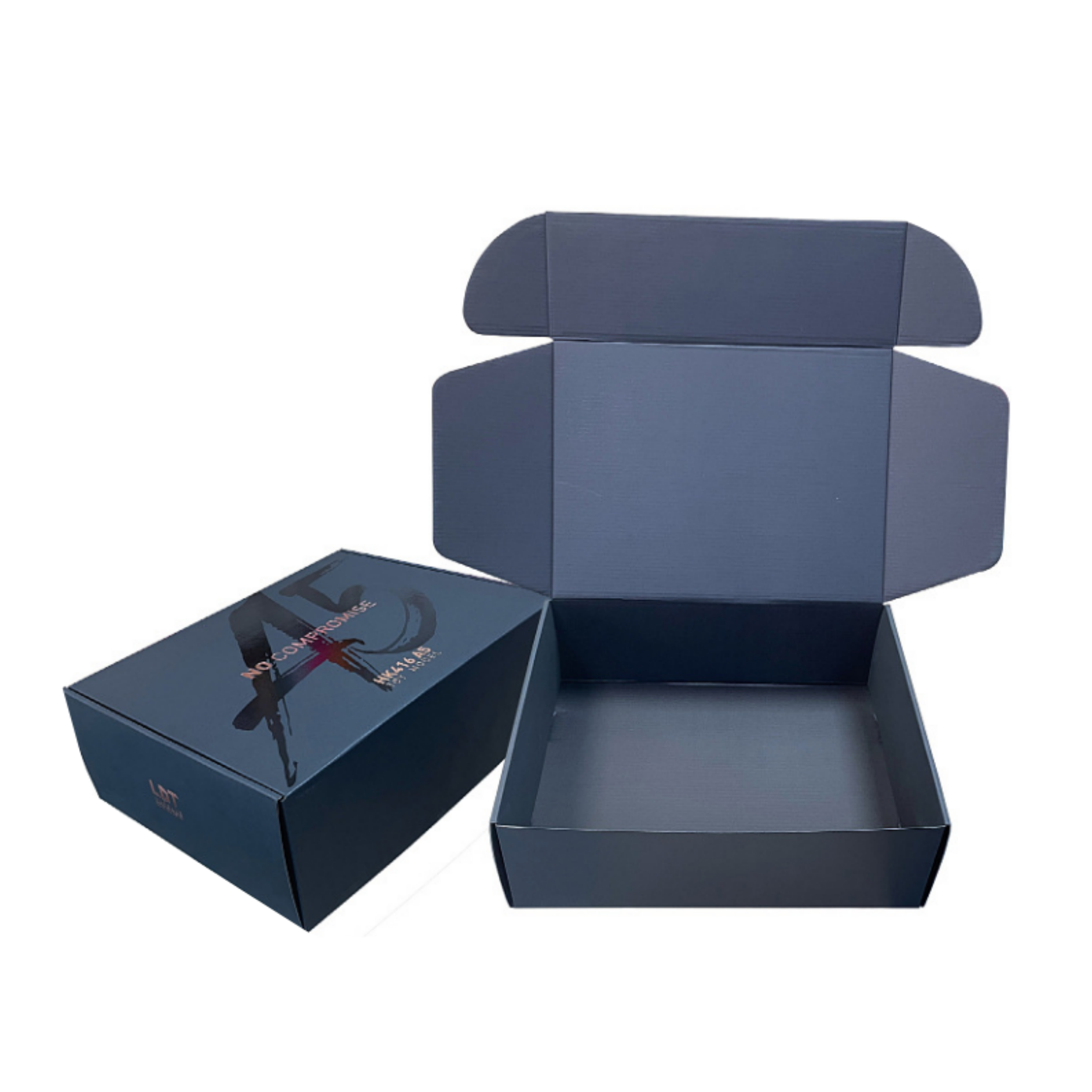 Pink All Color Custom Printing Double Sides Paper Shipping Box for Online Jewelry Cloth Goods Packaging