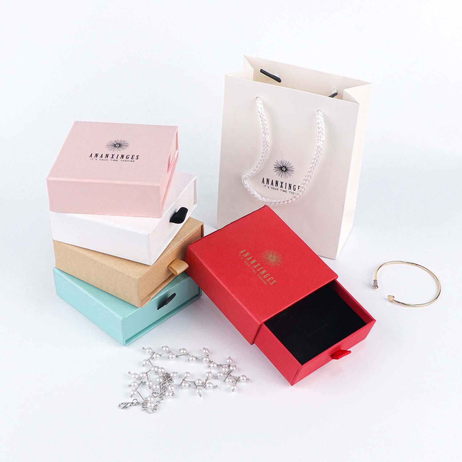 laserable leatherette travel jewelry box personalized wholesale price jewelry box with logo for rings