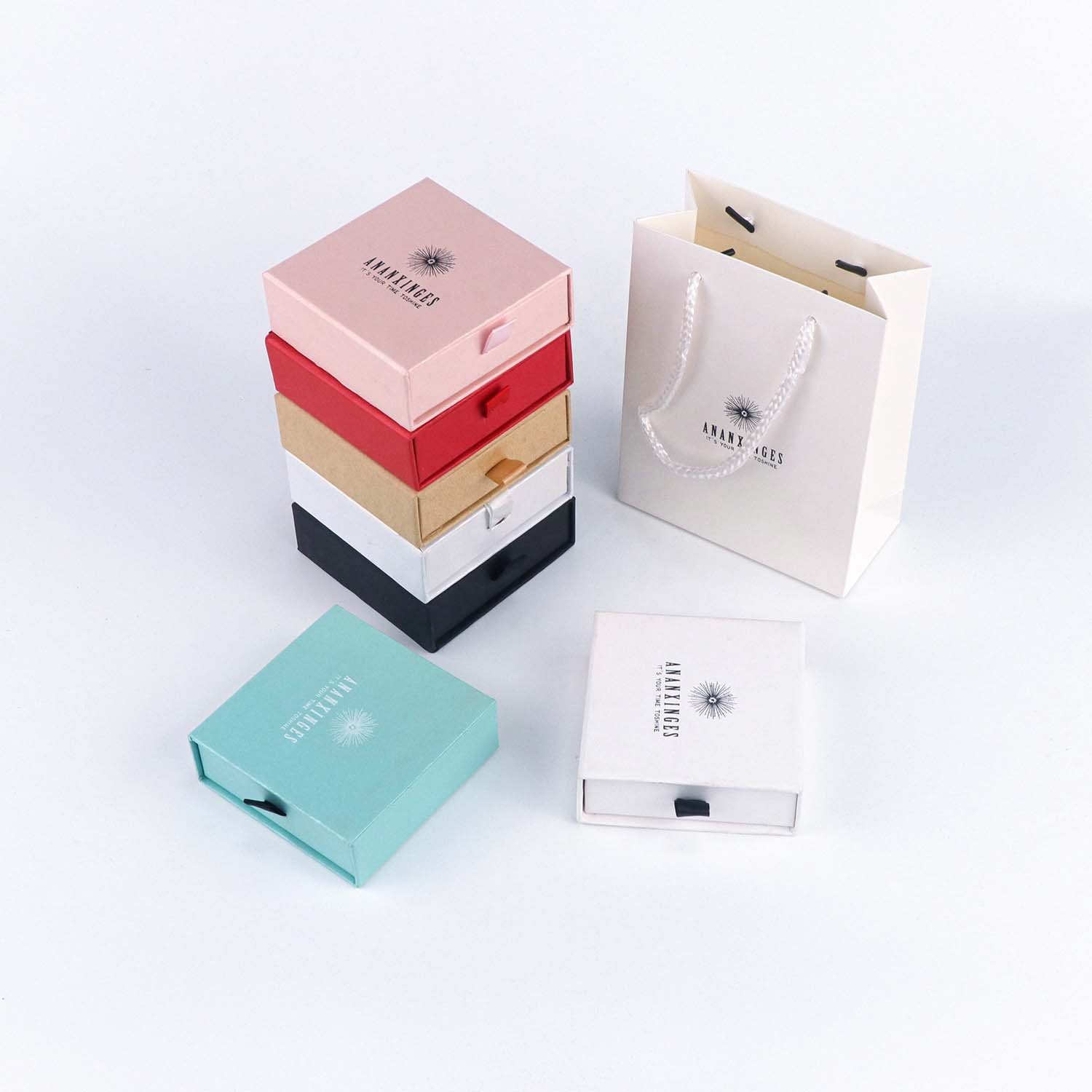 laserable leatherette travel jewelry box personalized wholesale price jewelry box with logo for rings