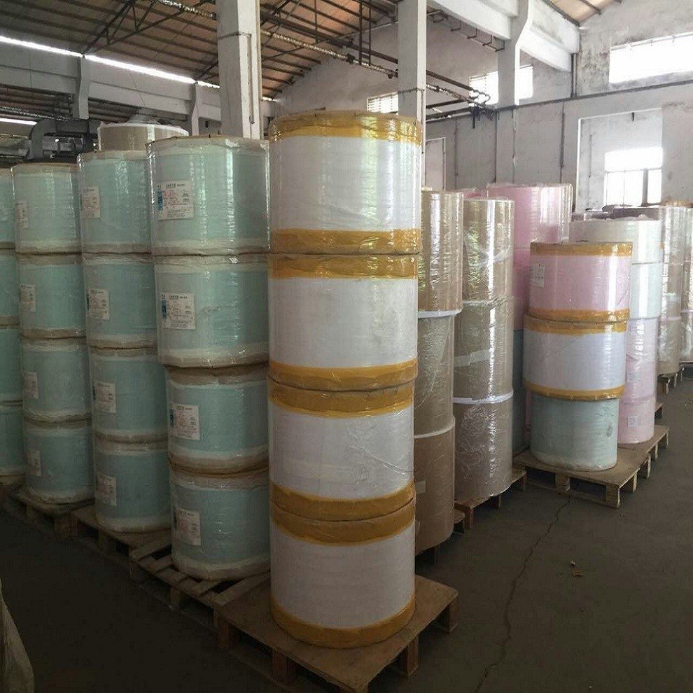 High Quality Different Color NCR Carbonless 50gsm paper Roll in Jumbo Roll