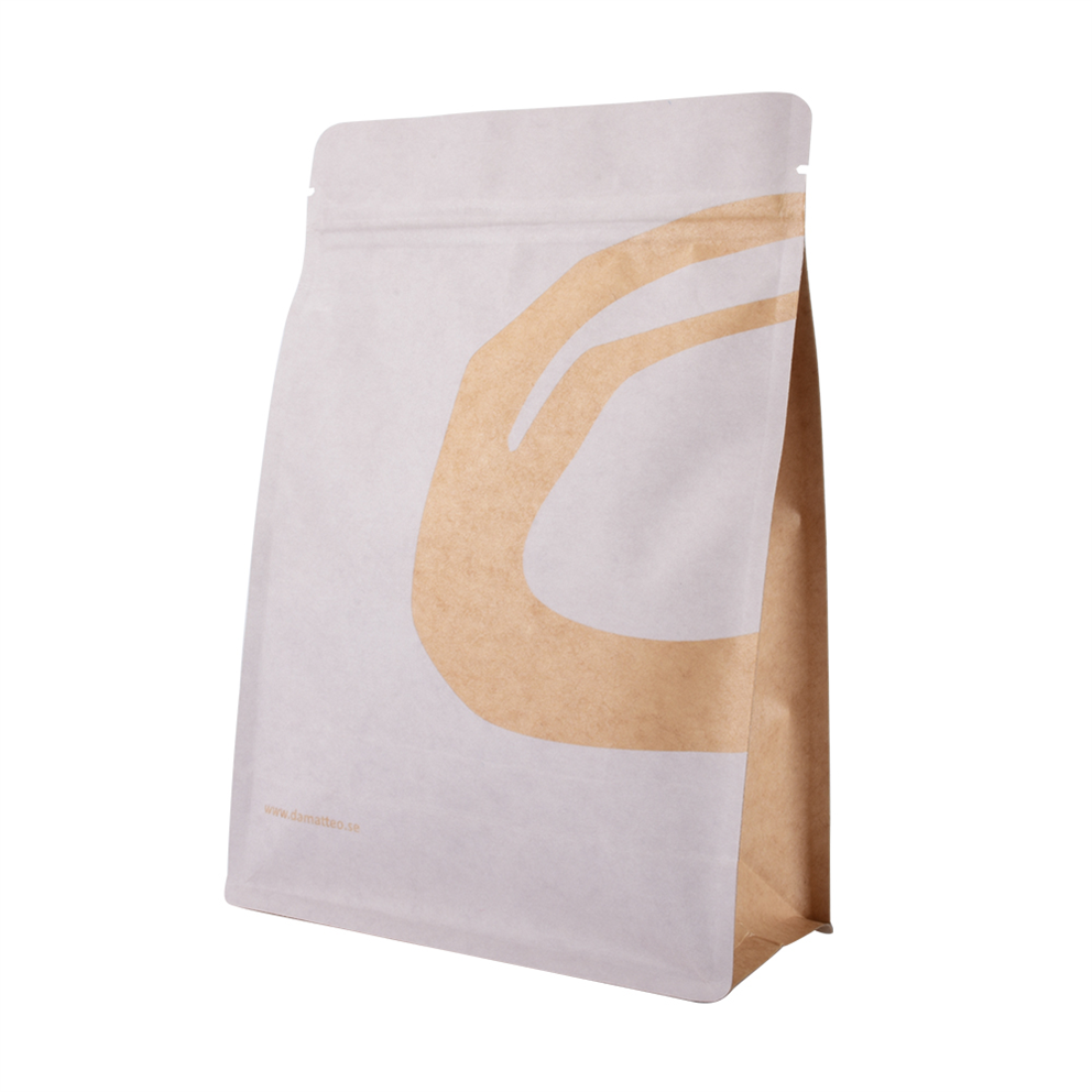 Wholesale Kraft Paper Coffee Tea Packaging Bag