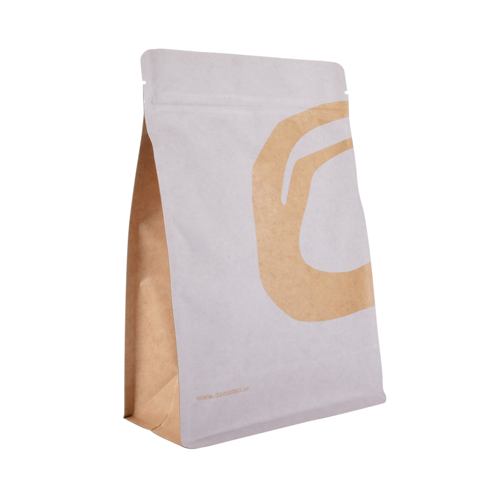 Wholesale Kraft Paper Coffee Tea Packaging Bag