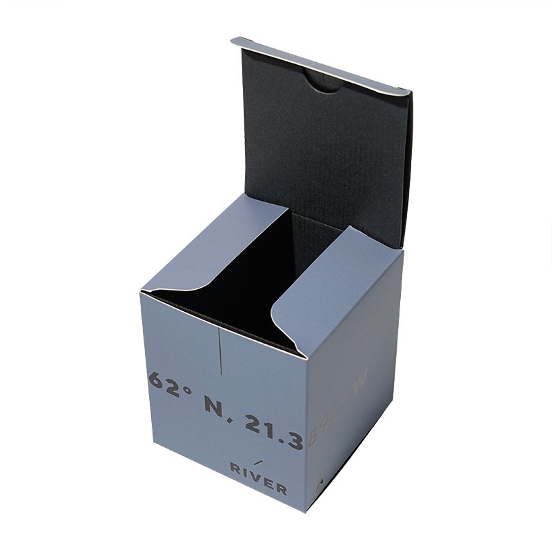 Wholesales Guangdong Good Price Gift Packaging Box Custom Foldable Cardboard White Card Paper Cube Boxes