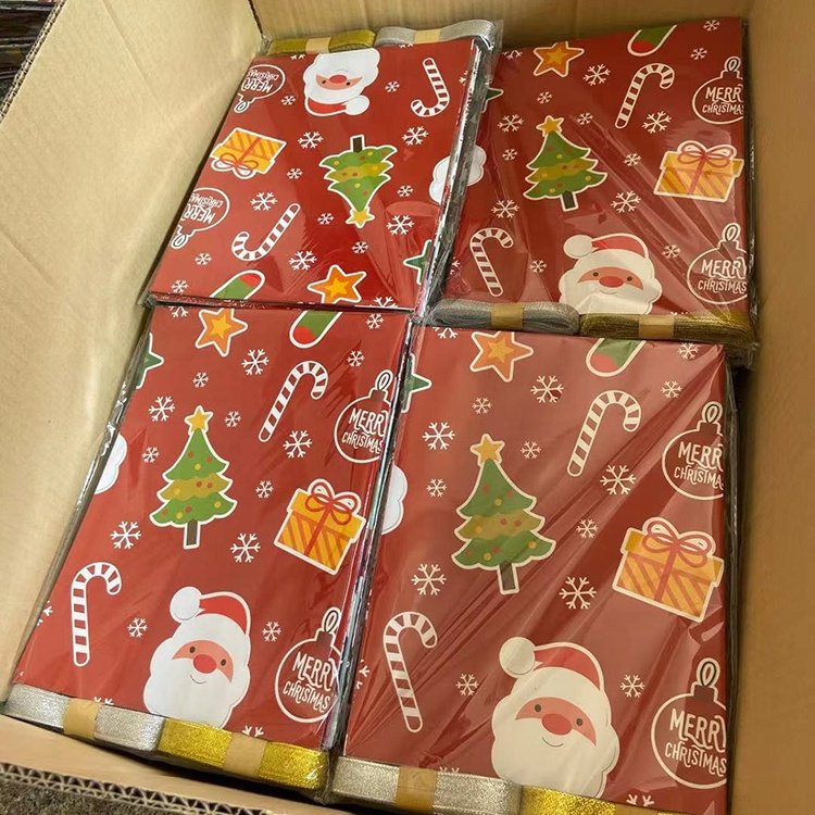 wholesale custom logo print luxury christmas gift wrapping paper Hot sale new year gift packaging christmas paper