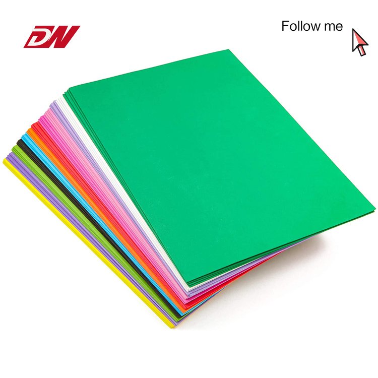 10 Colors, 10 Pack, 2MM thickness 8.2x11.7in A4 EVA Foam Sheets Crafts