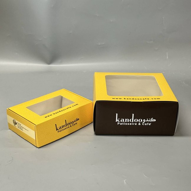 2024 China factory price hot sale portable disposable eco-friendly material customizable size shape paper cake box