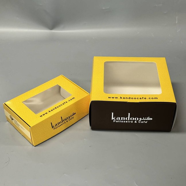 2024 China factory price hot sale portable disposable eco-friendly material customizable size shape paper cake box