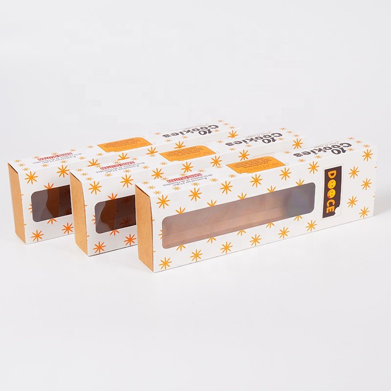 Eco-friendly foldable kraft paper rectangle slide black cardboard packaging custom slide gift packaging kraft paper drawer box