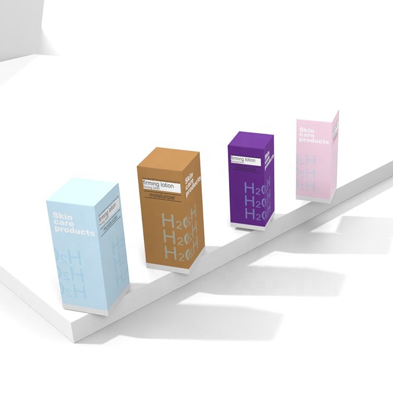 Cheap Price Customized Product Packaging box Small White Box Packaging Cube White Cardboard Cosmetic Box
