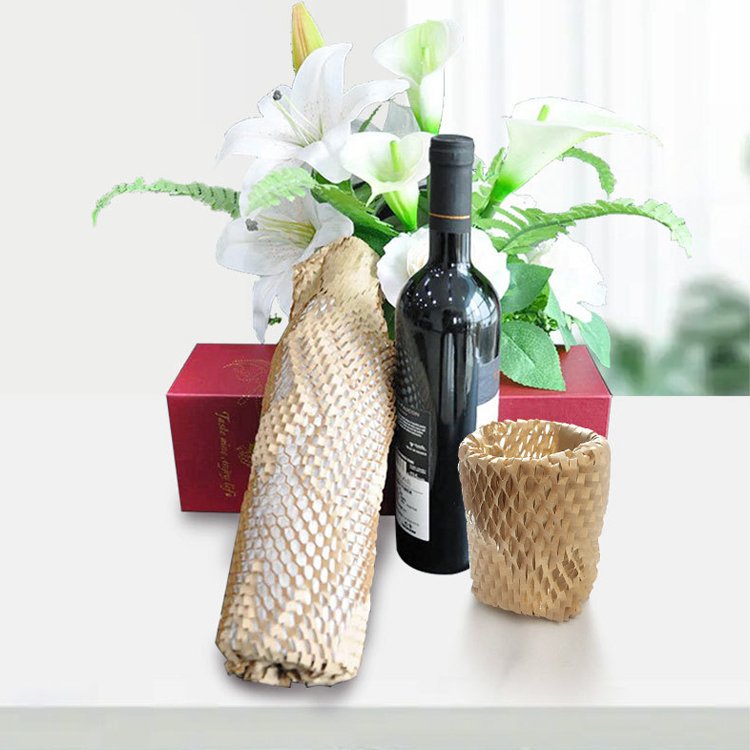 High Quality Biodegradable Honeycomb Packing Paper Roll Cushion Wrapping Paper For Packaging