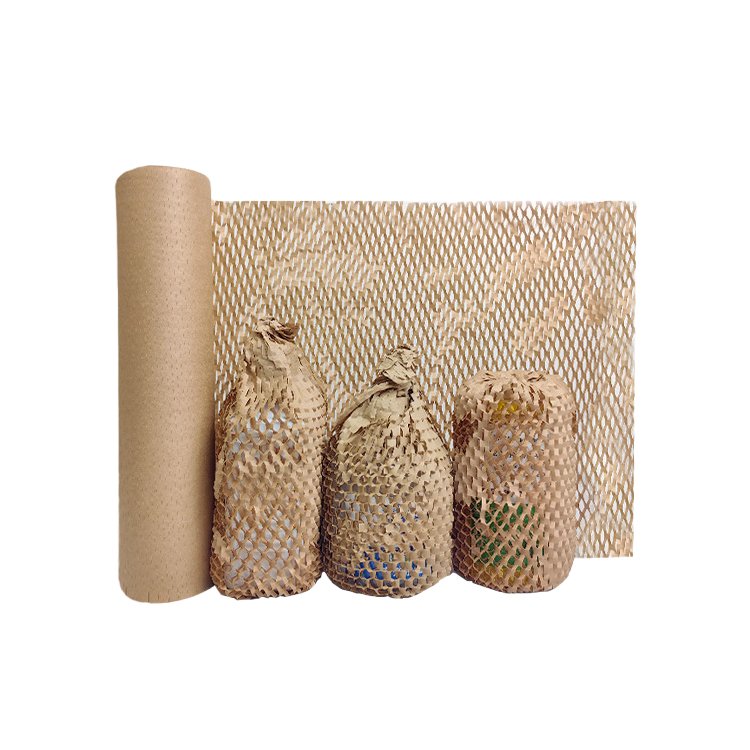 High Quality Biodegradable Honeycomb Packing Paper Roll Cushion Wrapping Paper For Packaging