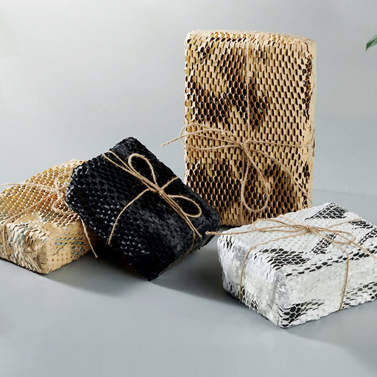 High Quality Biodegradable Honeycomb Packing Paper Roll Cushion Wrapping Paper For Packaging