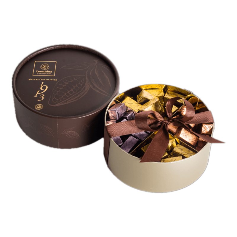 Honge Luxury gorgeous custom Food Grade solid Paper Tube Packaging for Chocolate stock factory supply high quality free sample