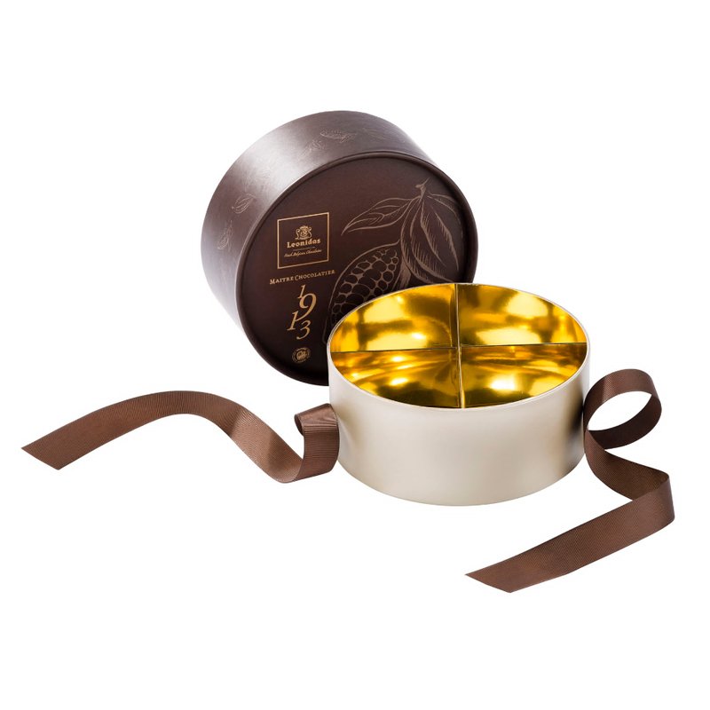 Honge Luxury gorgeous custom Food Grade solid Paper Tube Packaging for Chocolate stock factory supply high quality free sample