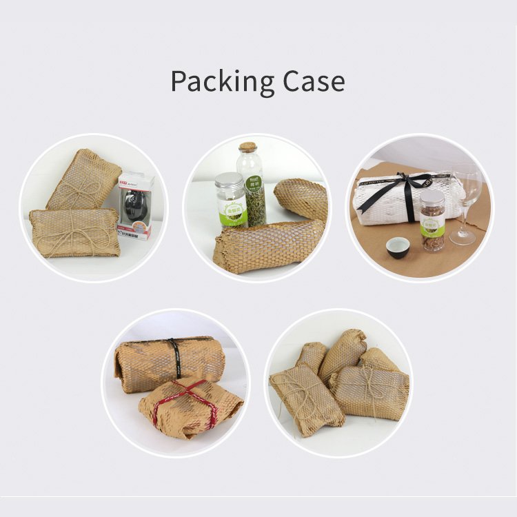 ULINEpak Protective Green Honeycomb Mesh Paper Wrap Packaging