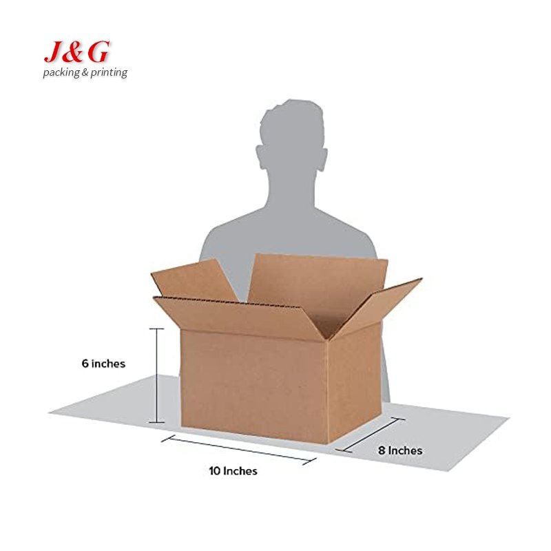 Wholesale corrugated paper packing delivery box cardboard carton rsc boxes for moving