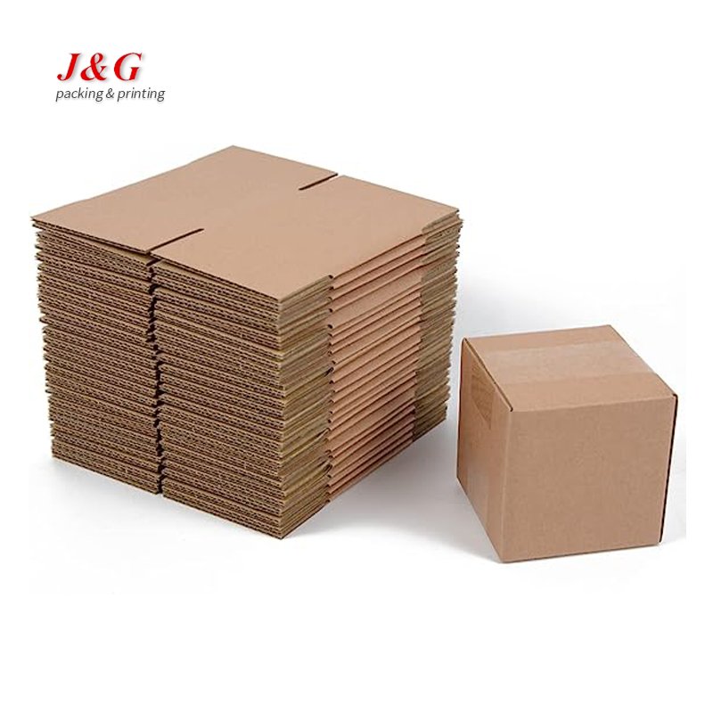 Wholesale corrugated paper packing delivery box cardboard carton rsc boxes for moving