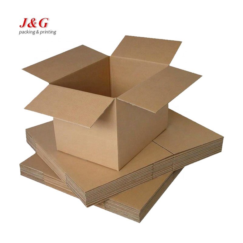 Wholesale corrugated paper packing delivery box cardboard carton rsc boxes for moving