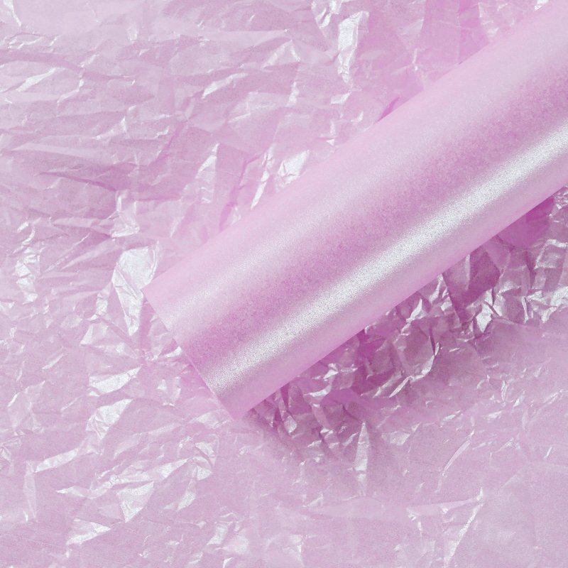 cross-border exclusive supply flower gift packaging pink tissue paper