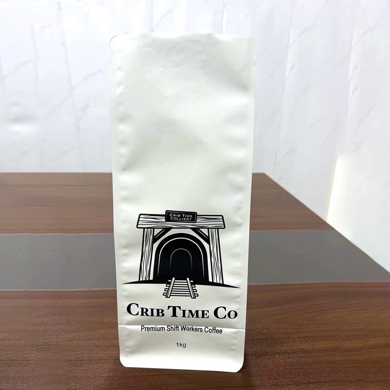 Foil Lined Kraft Paper Packaging for Sandwich Lunch Take Away Food Bags Natural High Quality Brown Stand up Pouch Heat Seal