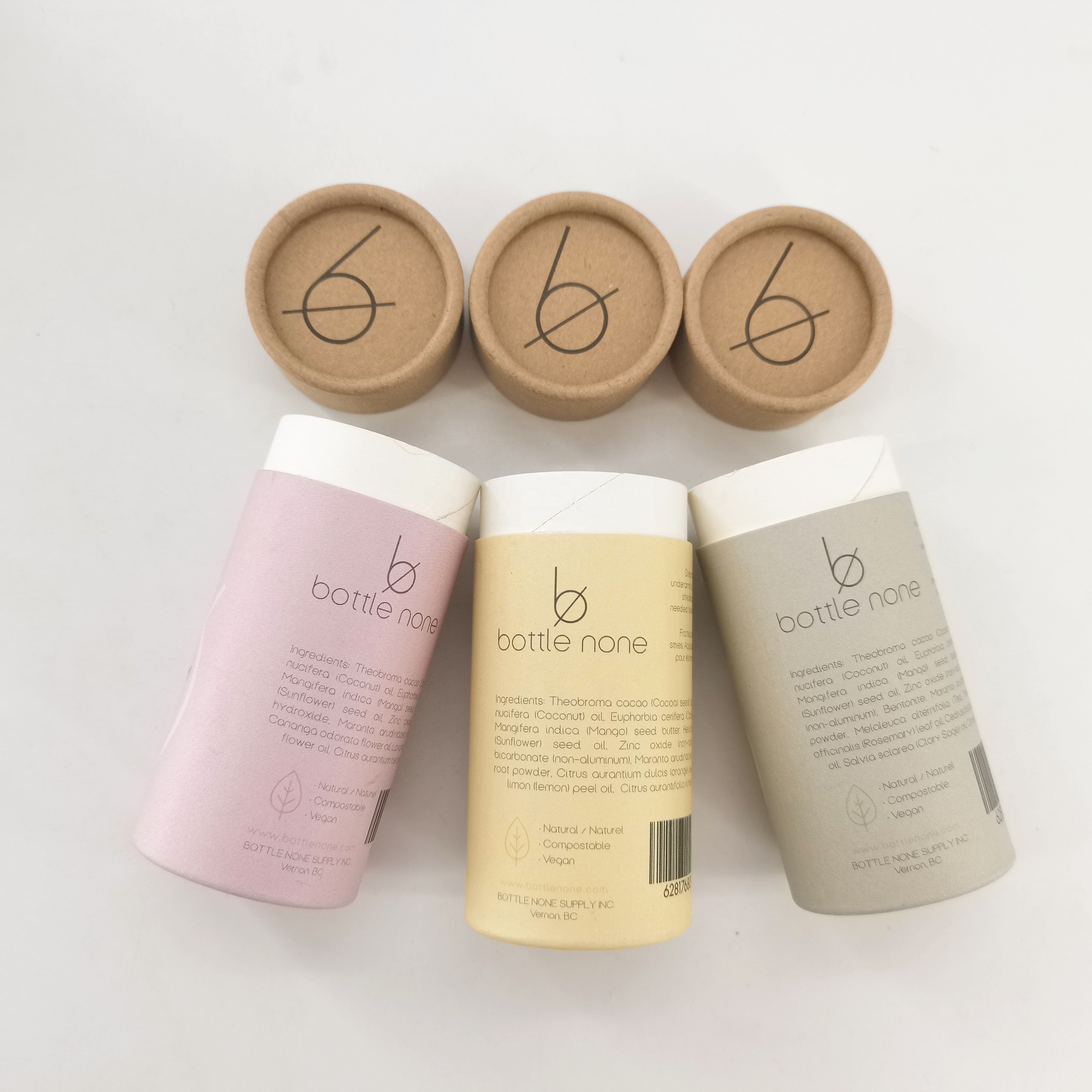 Empty Cardboard Cylinder Spice Packaging Container/boxes/tubes Other Food & Beverage Packaging Kraft Paper / Cartons Recyclable