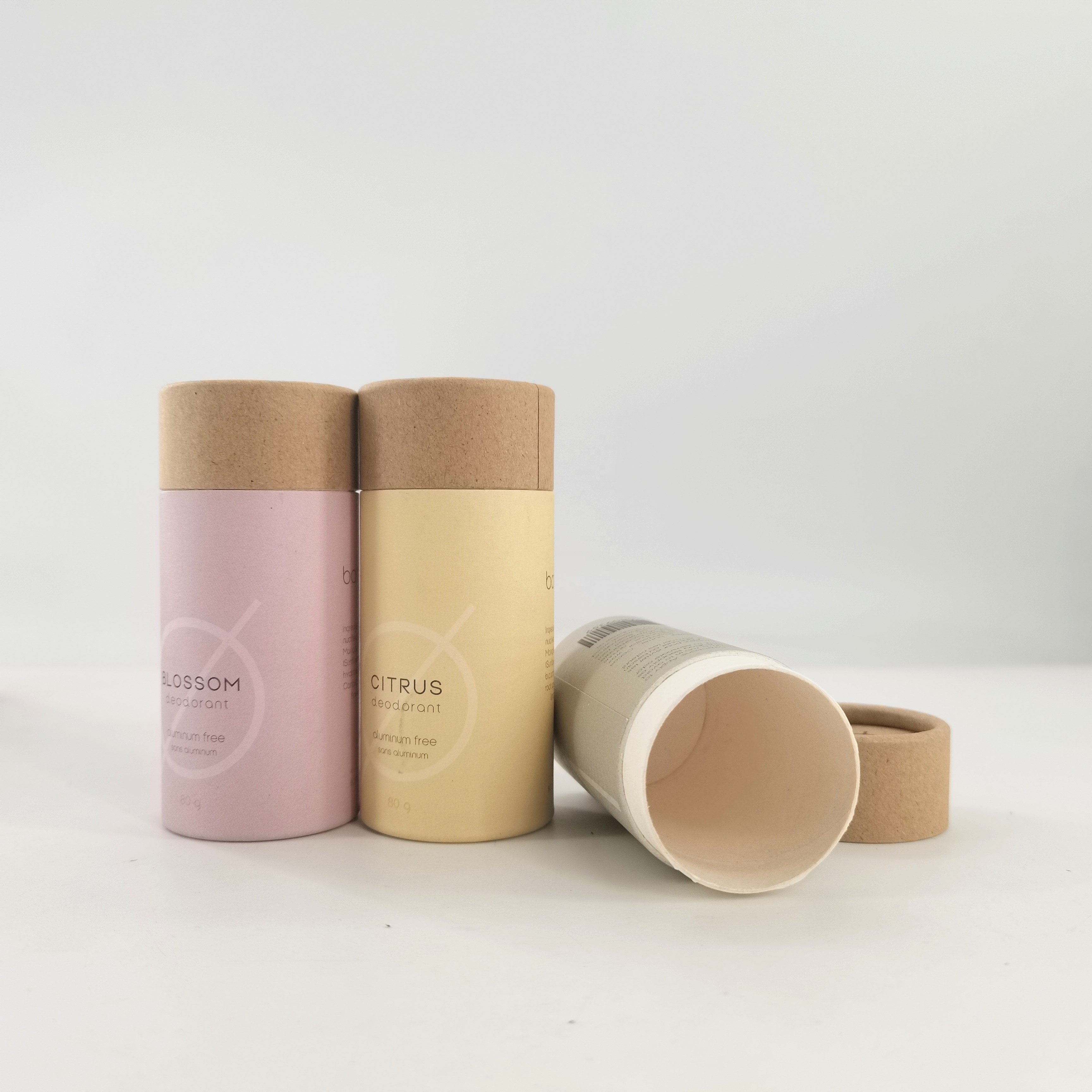 Empty Cardboard Cylinder Spice Packaging Container/boxes/tubes Other Food & Beverage Packaging Kraft Paper / Cartons Recyclable