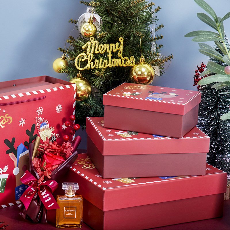 Custom Design Luxury Package Cardboard Paper Christmas Gift Boxes