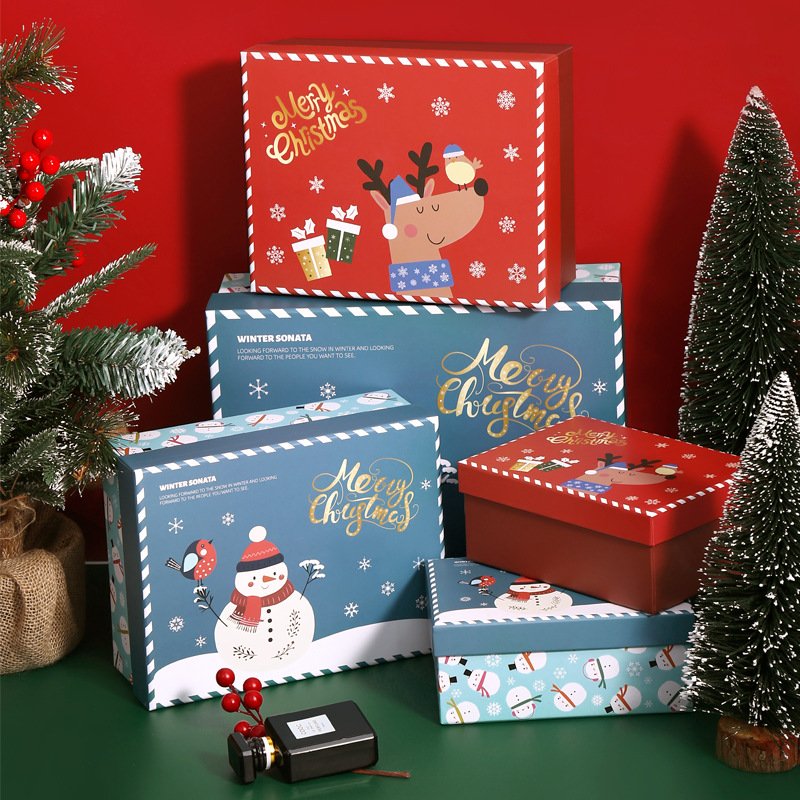 Custom Design Luxury Package Cardboard Paper Christmas Gift Boxes
