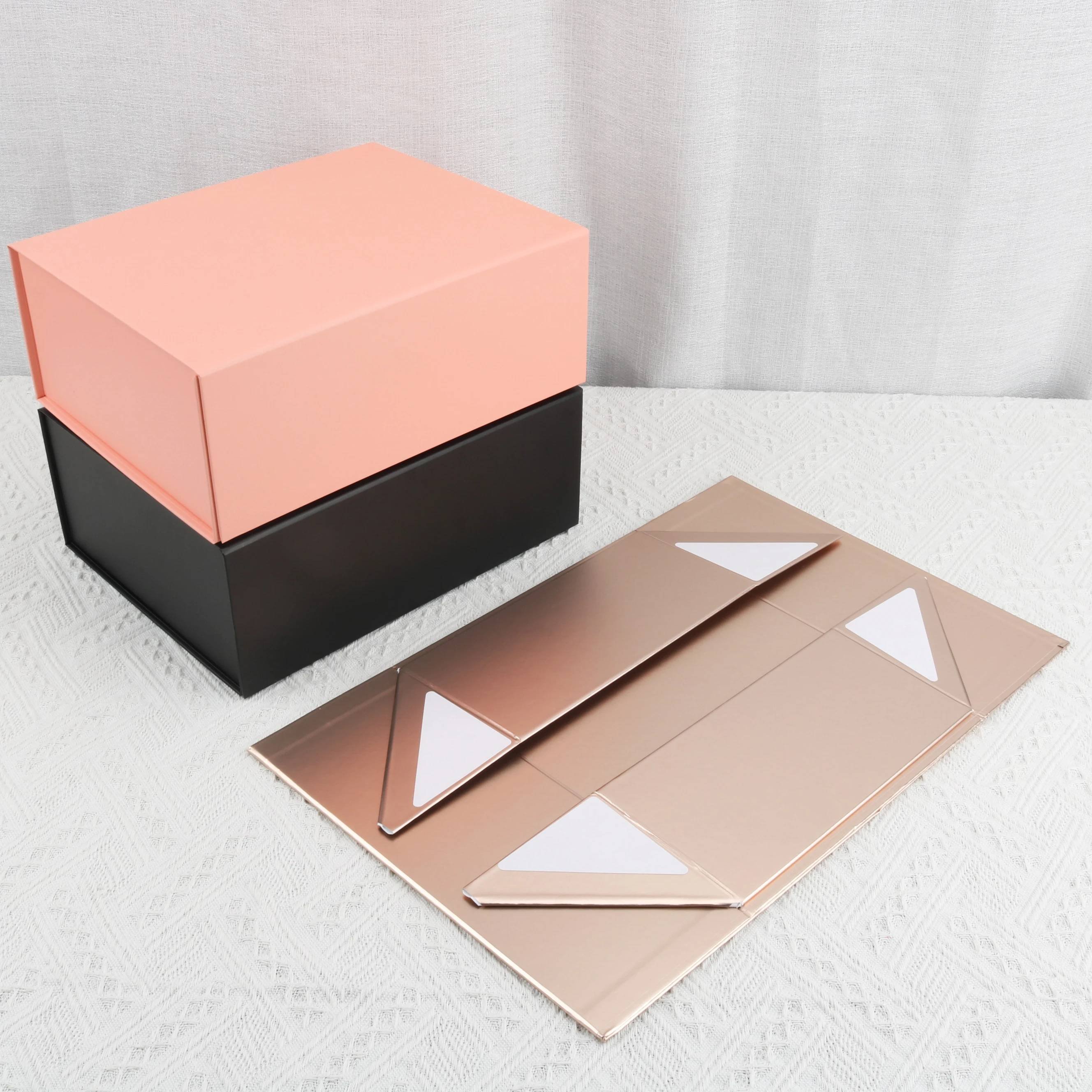 Custom Printing Luxury Magnetic Gift boxes Paper Packaging Packing Folding Foldable Box With Logo