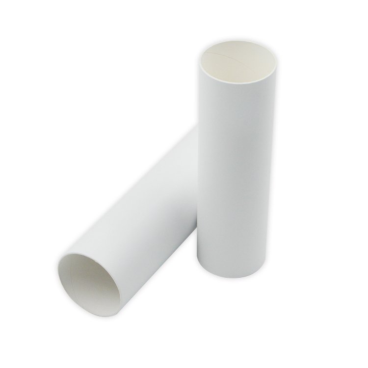 wholesale white round Kraft biodegradable cardboard paper tube paper tube packaging