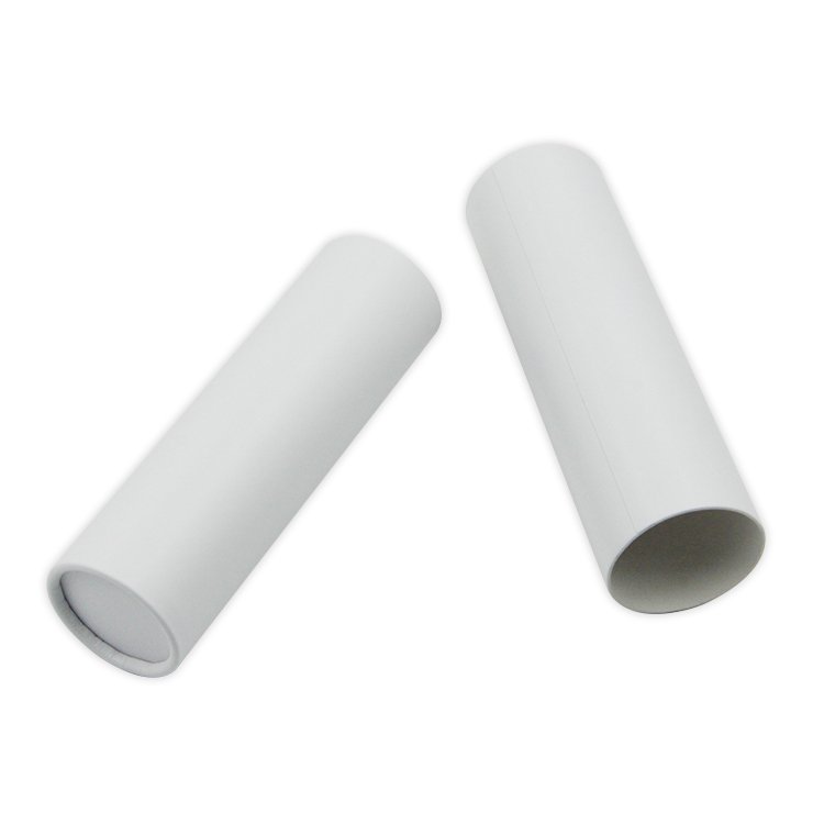 wholesale white round Kraft biodegradable cardboard paper tube paper tube packaging