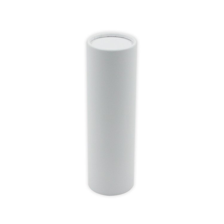 wholesale white round Kraft biodegradable cardboard paper tube paper tube packaging