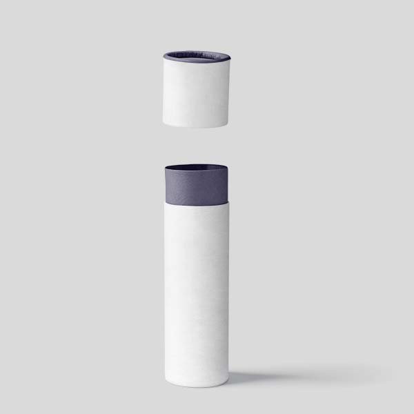 Cosmetic Canister Cylinder Packaging Box Cardboard OEM Cylinder Paperboard Childproof Tea Tube Packaging Paper Wholesale Luxury