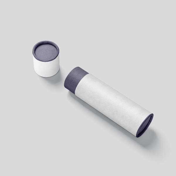 Cosmetic Canister Cylinder Packaging Box Cardboard OEM Cylinder Paperboard Childproof Tea Tube Packaging Paper Wholesale Luxury